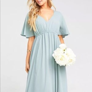 Show Me Your MuMu Emily Maxi Silver Sage Crisp